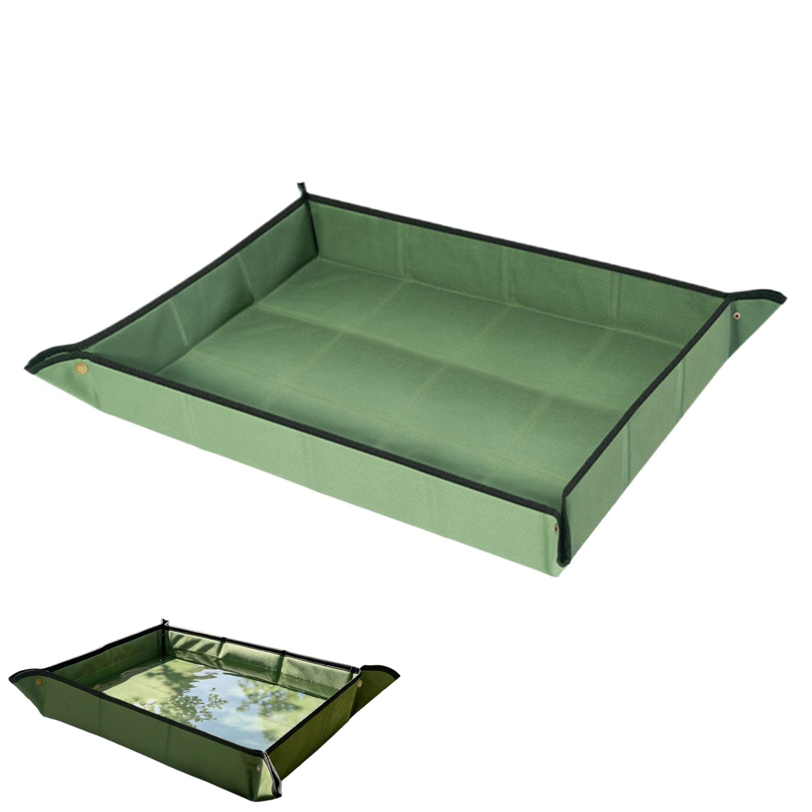 Repotting Mat - 植え替えマット 特大 厚手 ポータブル 汚れ防止 室内植物用植え付けトレイ