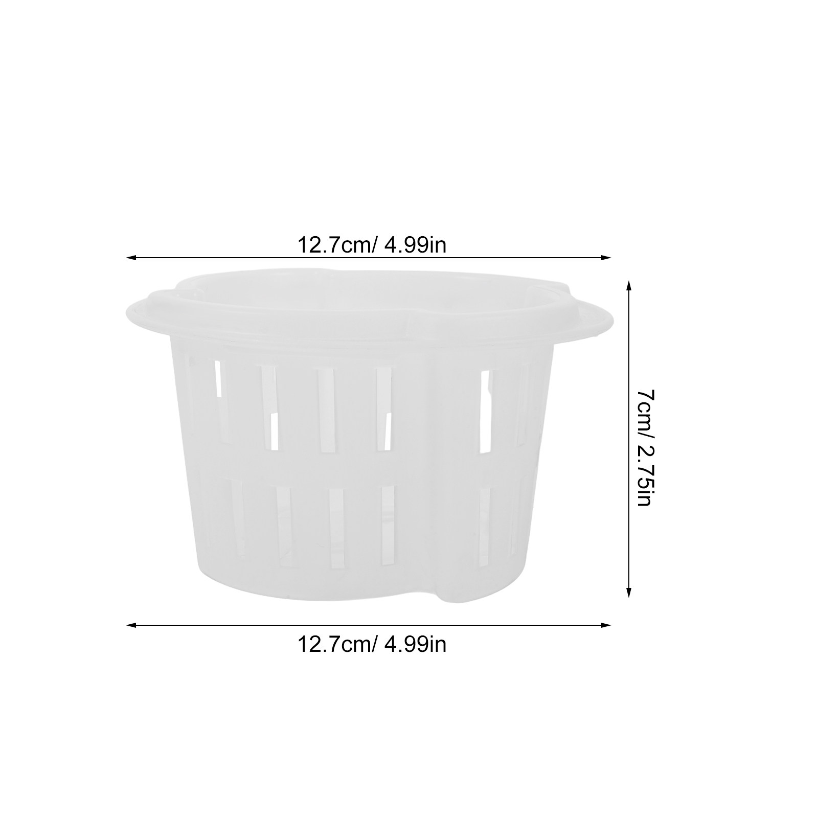 4個入り、厚手のプラスチック製メッシュネット付きプランター。 - Plant Pot のレビューと価格