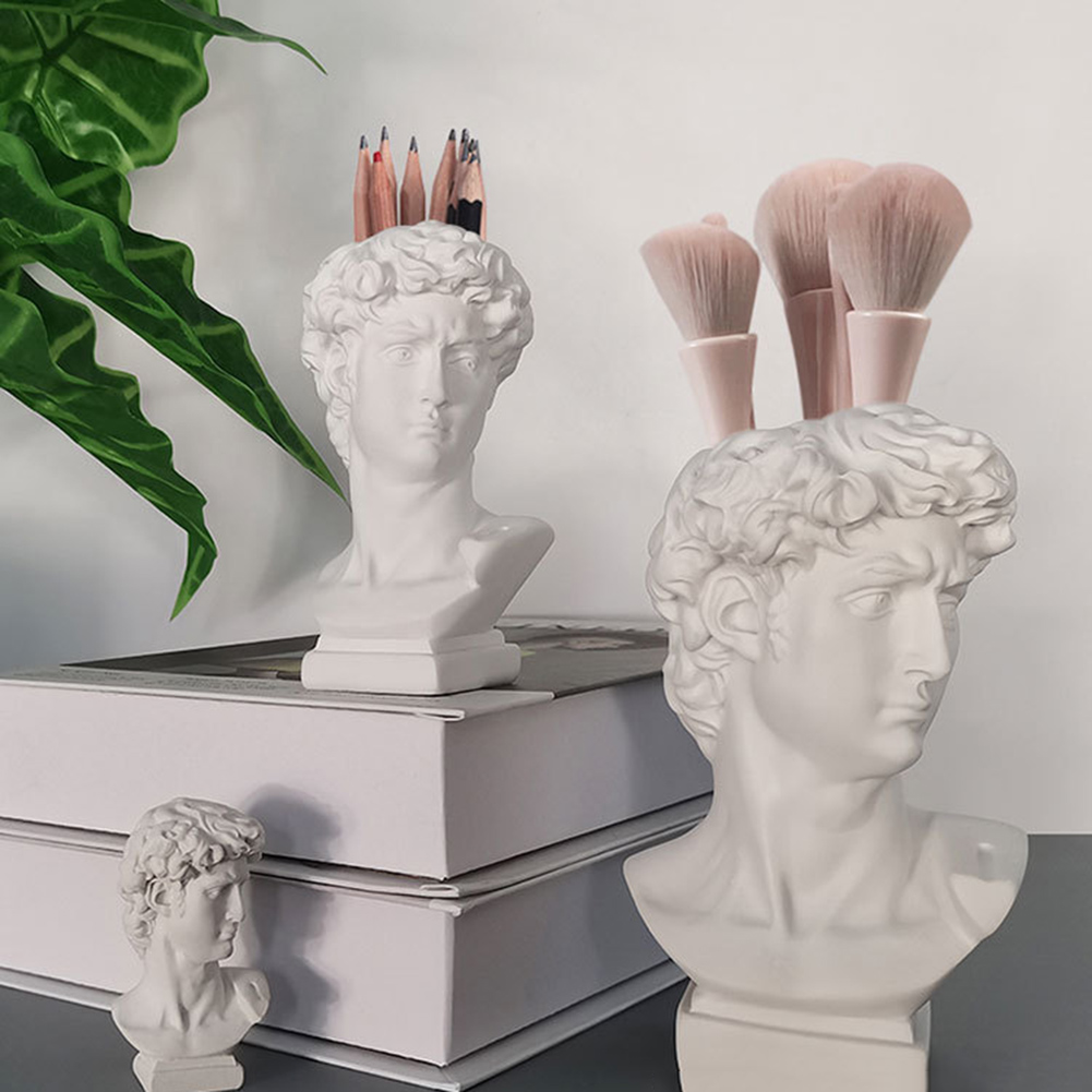 クリエイティブペンホルダーアートフラワーポット化粧ブラシ収納 - Terracotta Pot のレビューと価格