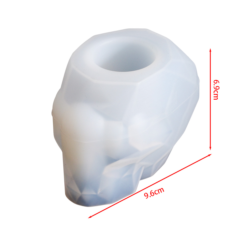 シリコーン型の頭蓋骨の形をしたペンホルダー,エポキシ樹脂のフ - Terracotta Pot のレビューと価格
